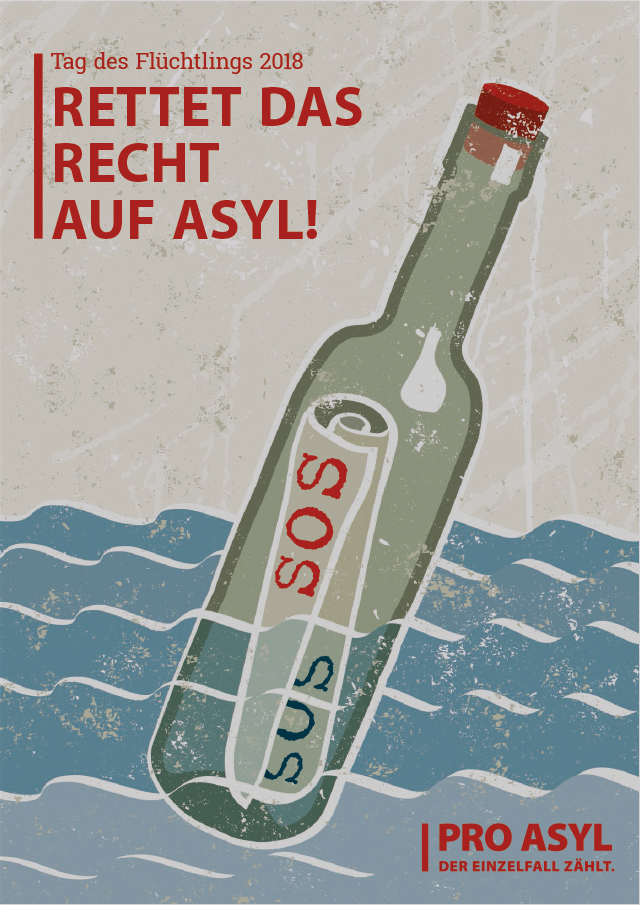 Cover Heft zum Tag des Flüchtlings 2018
