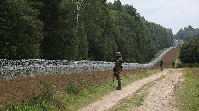 polen belarus grenze zaun