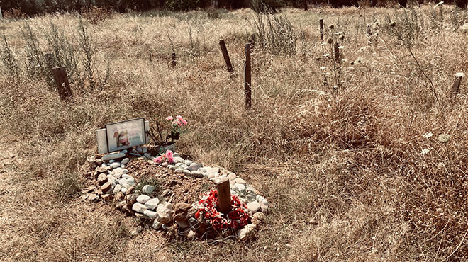 lesbos friedhof