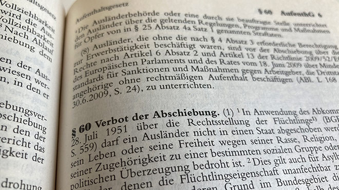 §60 im Aufenthaltsgesetz