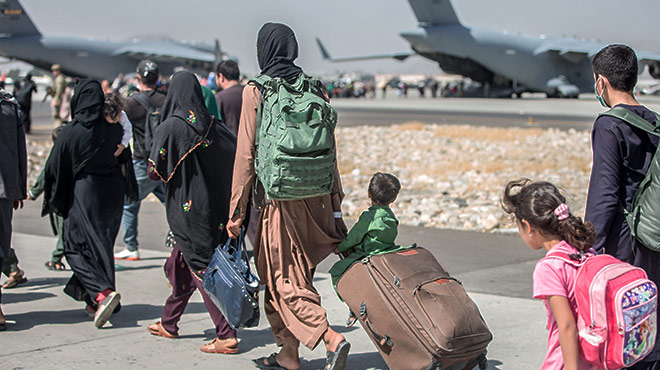 Evakuierung Kabul Flughafen