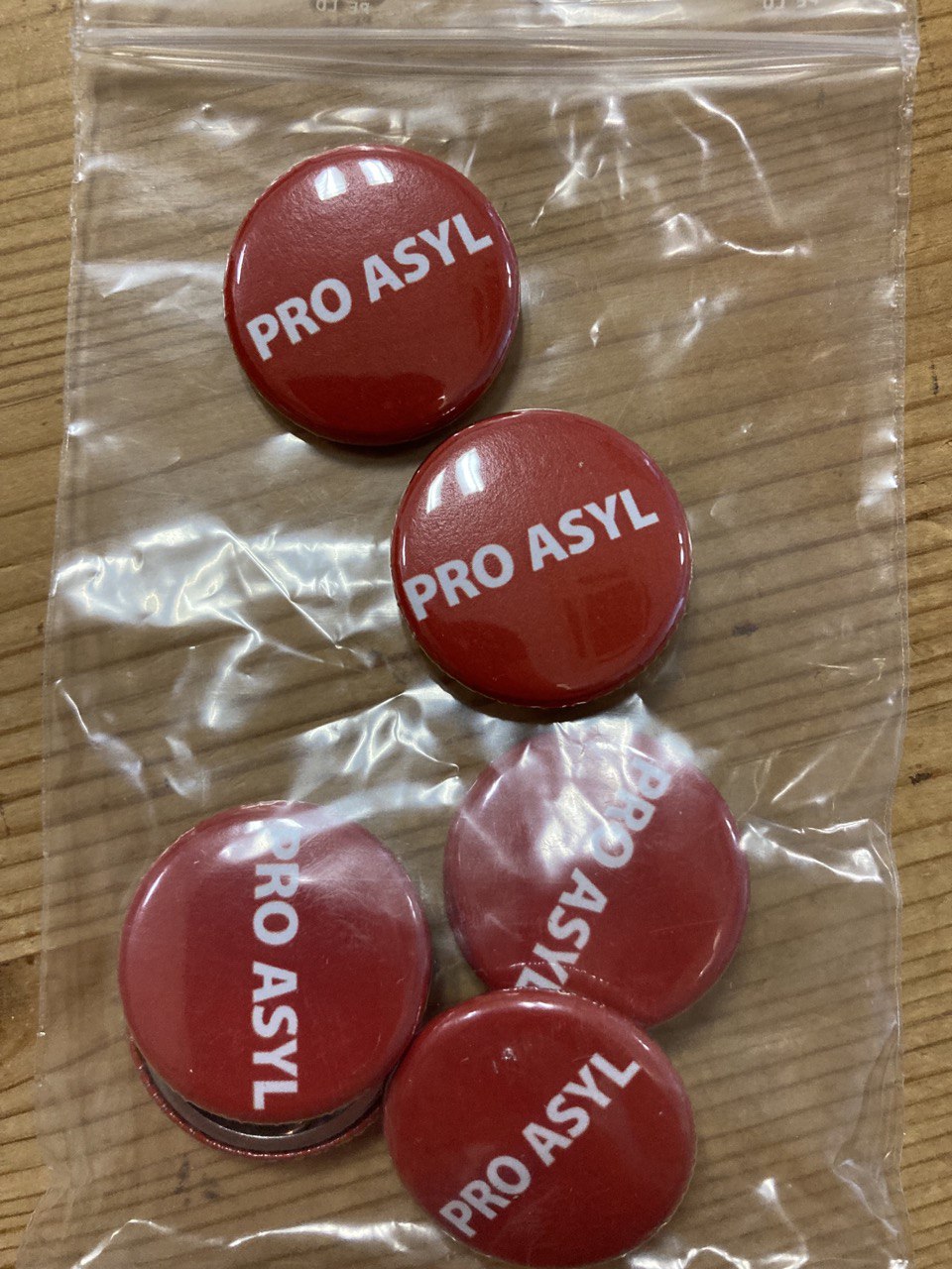 Button-Set »Pro Asyl«