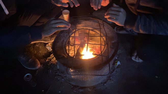 Bilder aus Majdan (Serbien), in der Nähe der rumänischen Grenze. Eine alte Milchfabrik dient als Unterkunft für Schutzsuchende. Fotos:klikAktiv